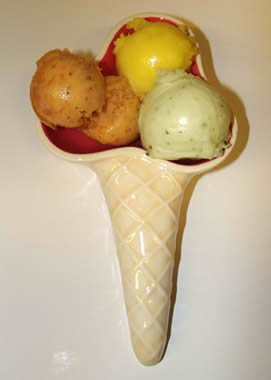 sorbet au 3 fruits